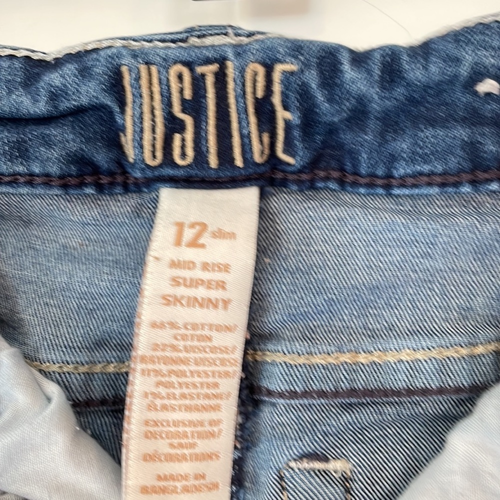 💕5/$25 closet clean out💕 justice jeans - Picture 3 of 3